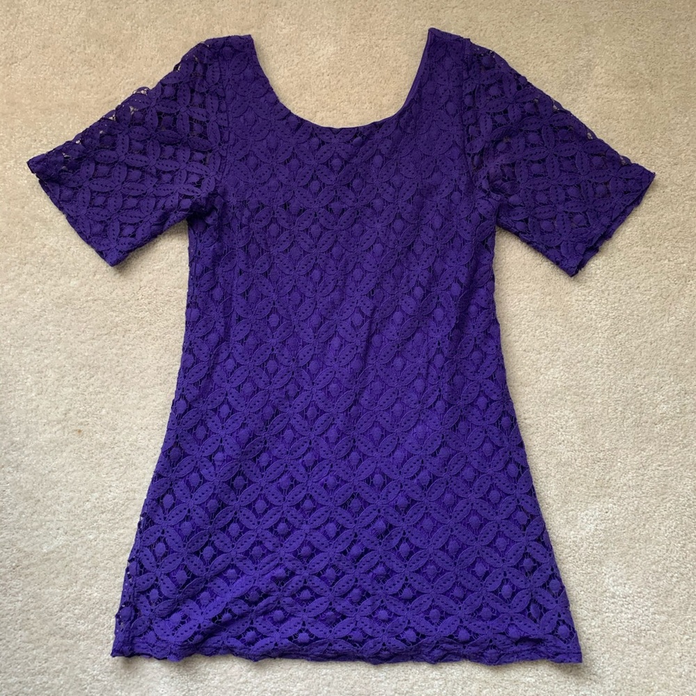 Lace Shift Dress
